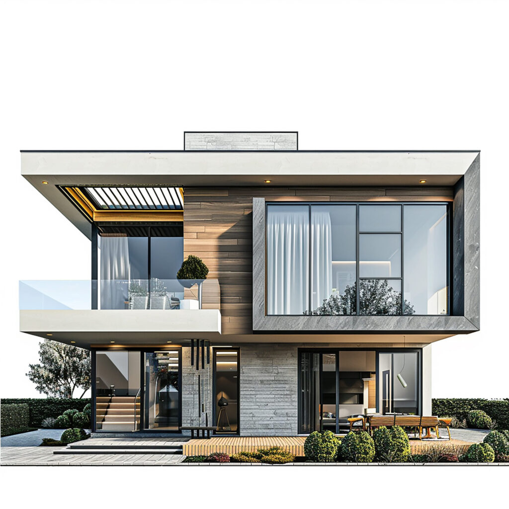 แบบบ้านโมเดิร์น รับสร้างบ้านยโสธร